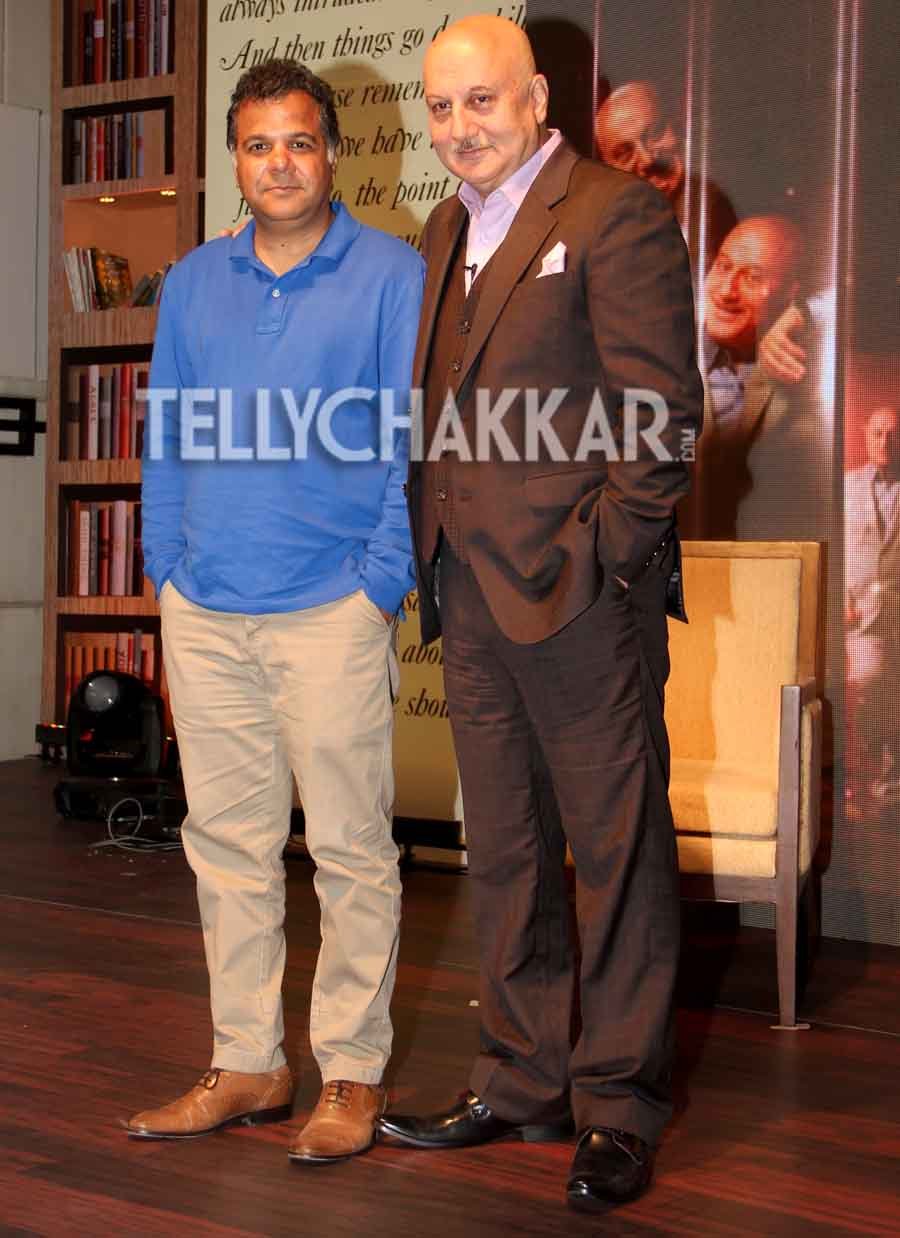 Raj Nayak and Anupam Kher