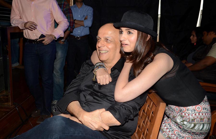 Mahesh Bhatt and Alia Bhatt