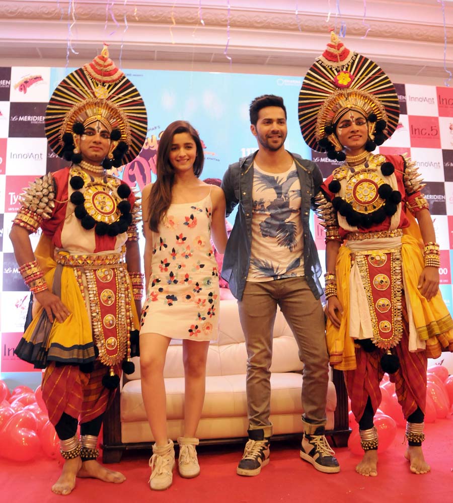 Bangalore press conference of Humpty Sharma Ki Dulhaniya