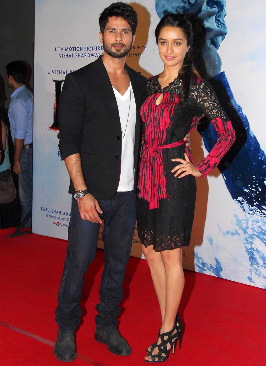 Shahid Kapoor and Shraddha Kapoor