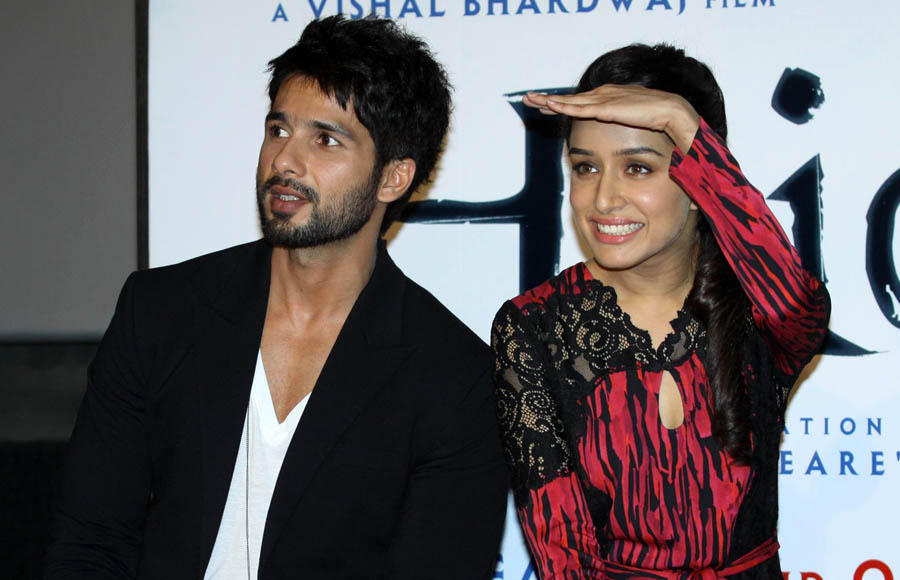 Shahid Kapoor and Shraddha Kapoor