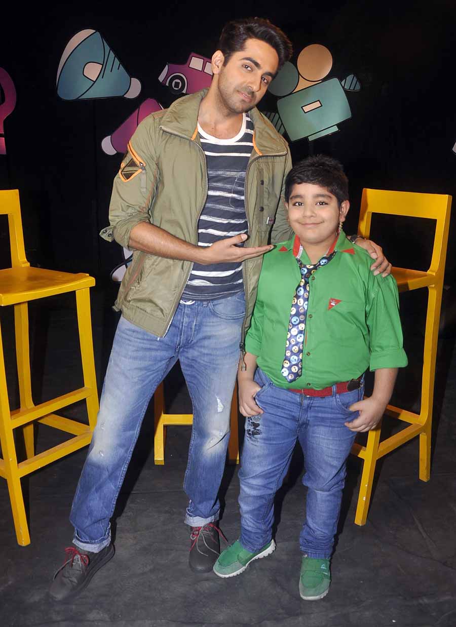 Ayushmann Khurrana and Sadhil Kapoor   (Source: IANS)