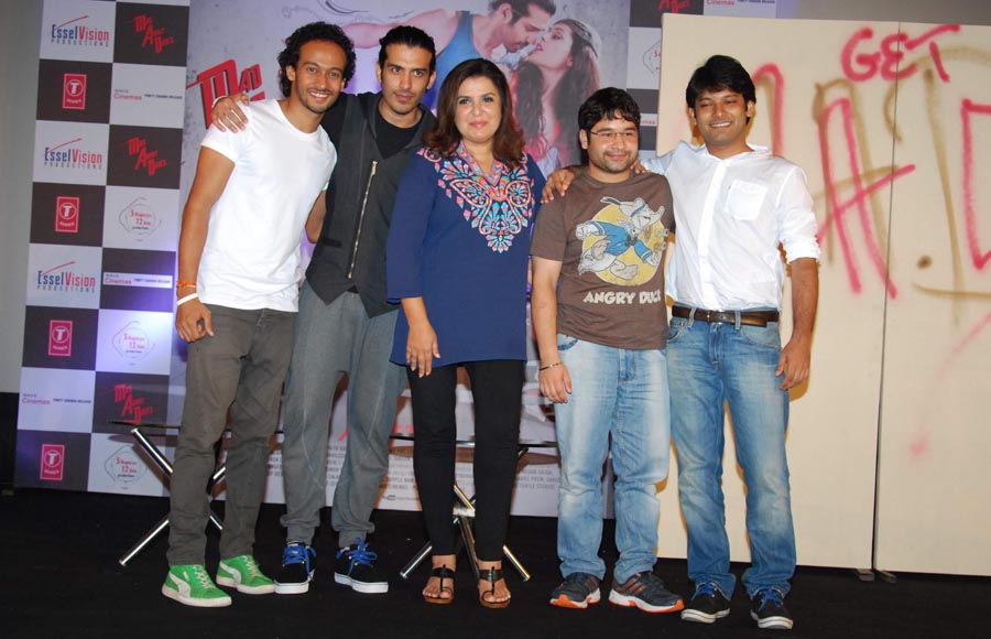 Abhishek Saha, Saahil Prem, Farah Khan, Raashul Tandon and Akhilesh Unnithan 