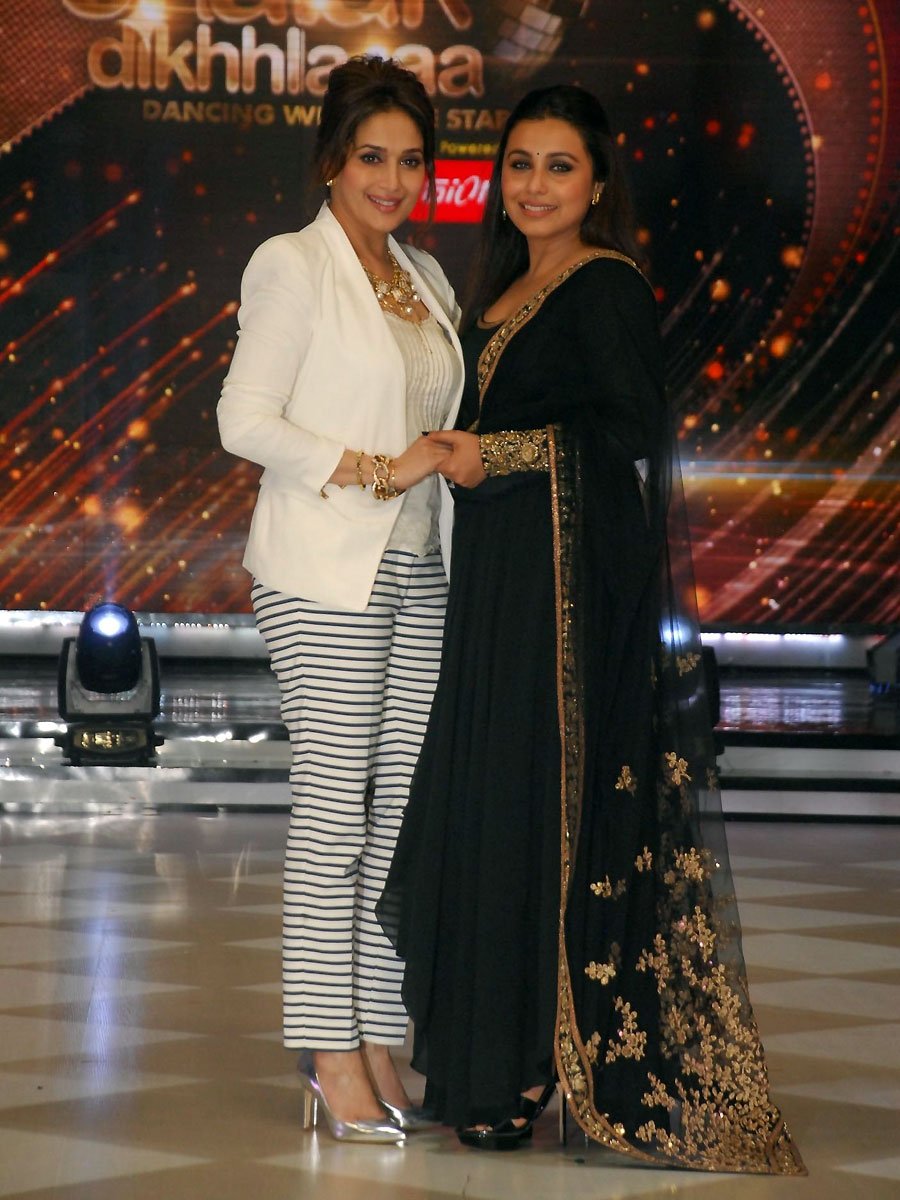 Madhuri Dixit and Rani Mukerji