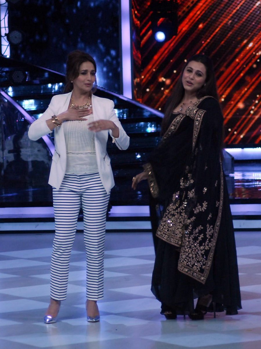 Madhuri Dixit and Rani Mukerji