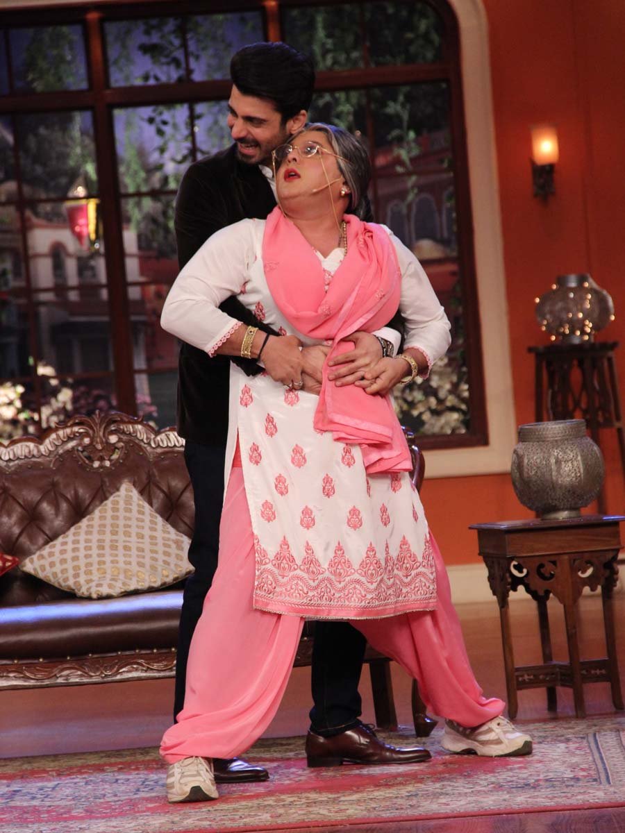 Ali Asgar and Fawad Khan 