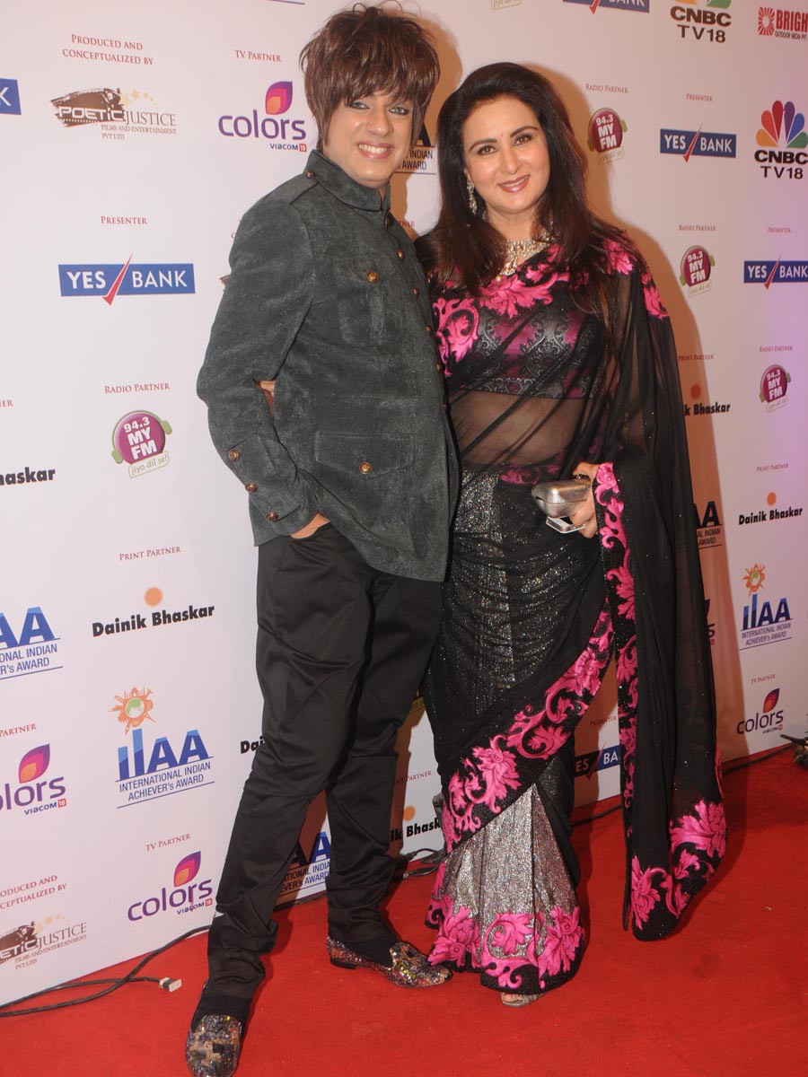 Rohhit Verma with Poonam Dhillon