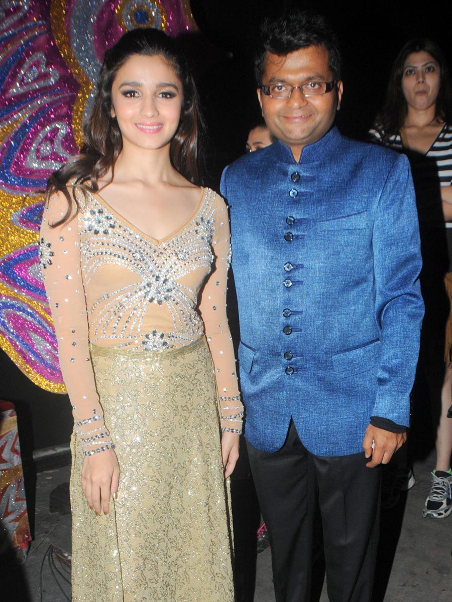 Alia Bhatt with Aneel Murarka