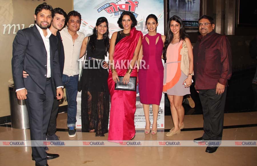 Trailer launch of 'Ekkees Toppon Ki Salaami'