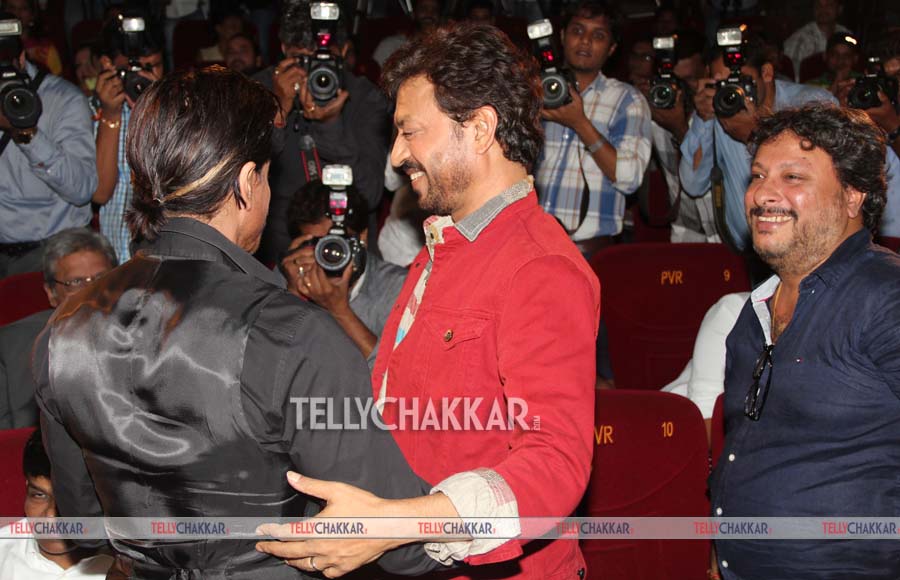 Shah Rukh Khan and Irrfan Khan