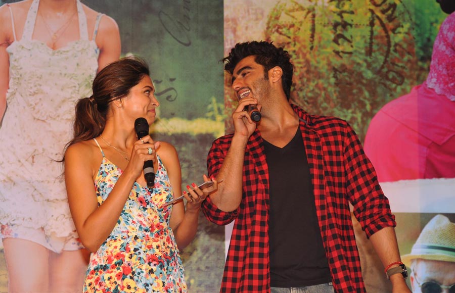 Arjun Kapoor and Deepika Padukone