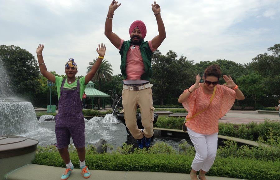 sodhi family in air