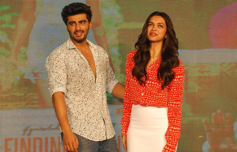 Arjun Kapoor and Deepika Padukone