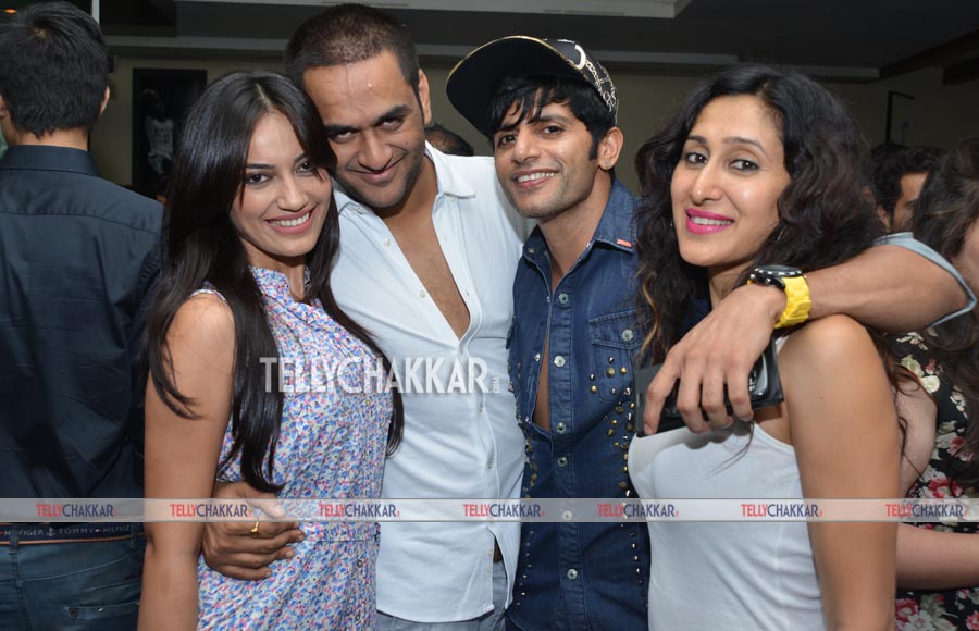 Surbhi Jyoti,Vikash Gupta,Karanvir Bohra and Teejay Sidhu