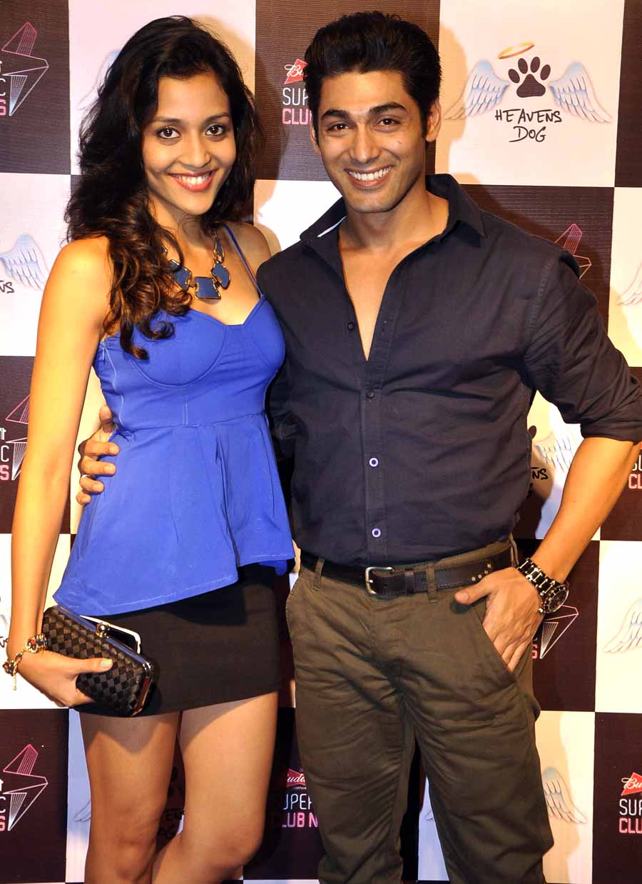 Ruslaan Mumtaz with wife Nirali