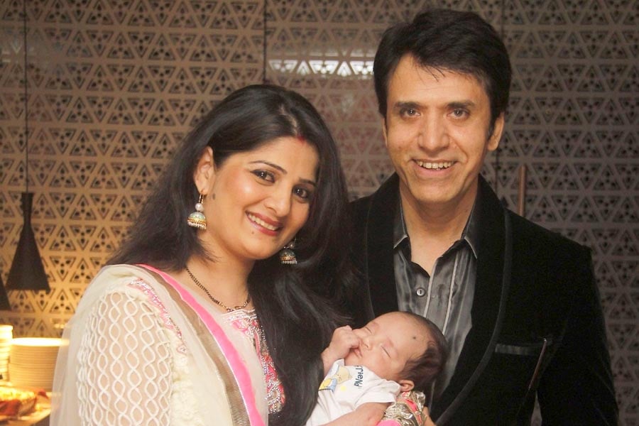 Sooraj Thapar and Thapar's wife Deepti Dhyani