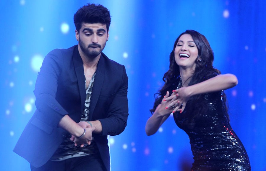 Arjun Kapoor and Gauhar Khan 