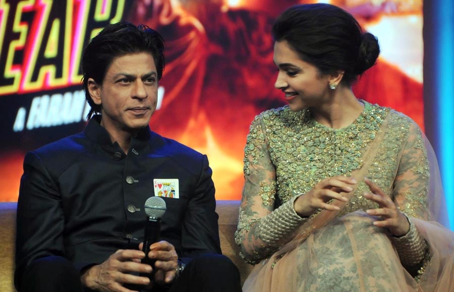 Shah Rukh Khan and Deepika Padukone