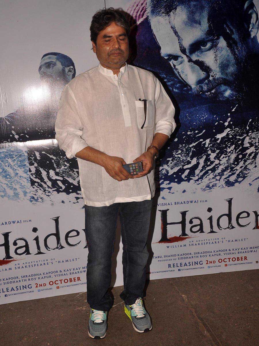 Filmmaker Vishal Bharadwaj