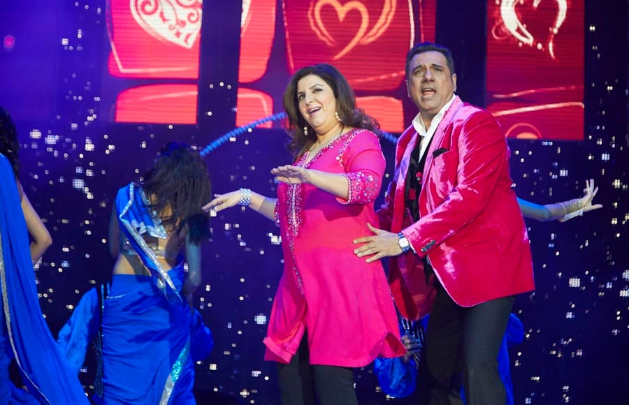  FARAH KHAN AND BOMAN IRANI AT SLAM+ THE TOUR IN LONDON