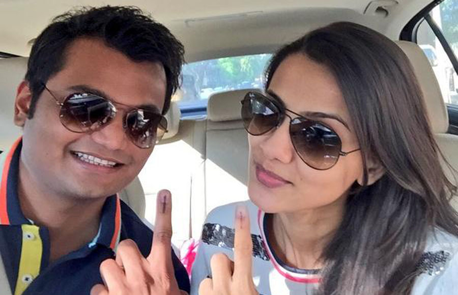 #Getinked: Celebs cast their votes