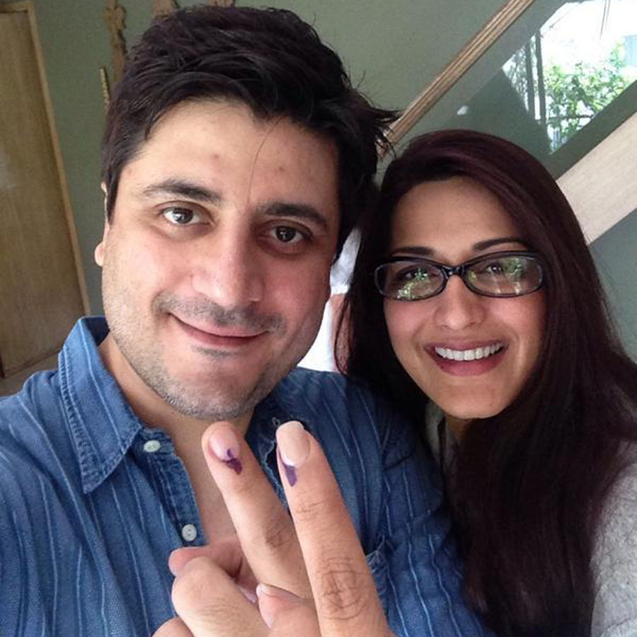 Goldie Behl and Sonali Bendre