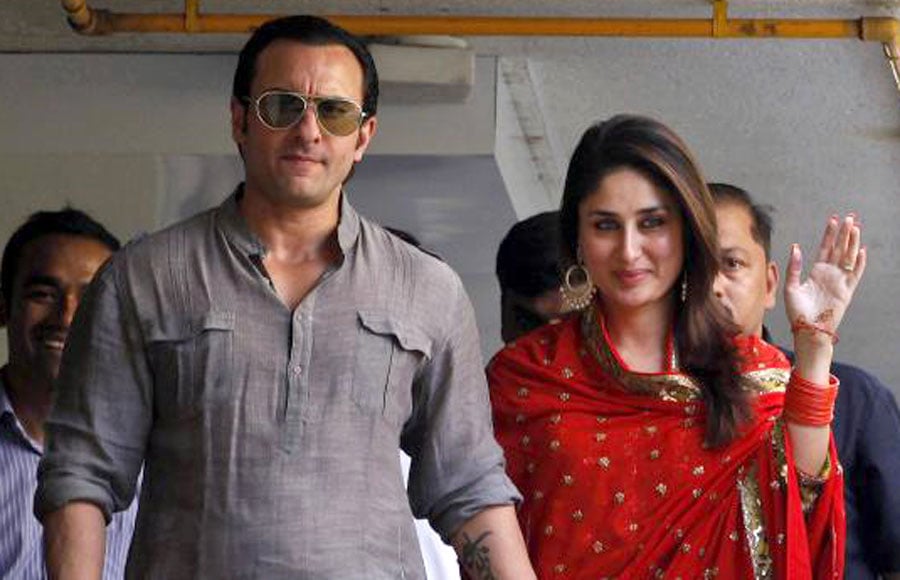 Saif Ali Khan and Kareena Kapoor