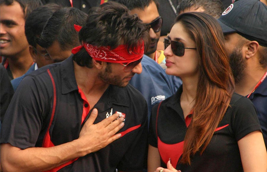 Saif Ali Khan and Kareena Kapoor