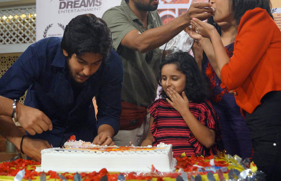 Cake cutting: Veera completes two years