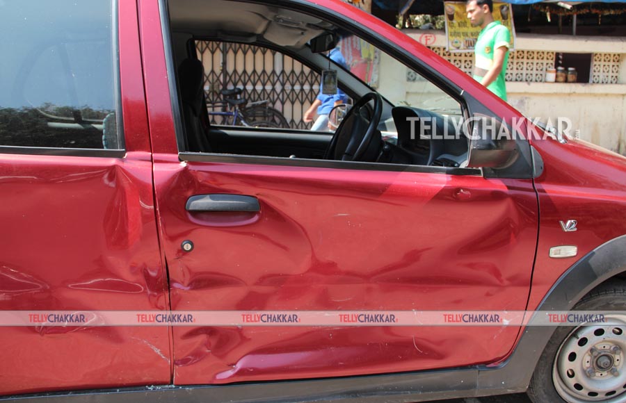 In Pics: Siddharth Shukla meets with an accident