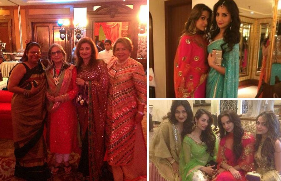 Arpita's wedding mania kicks off