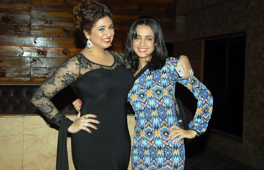 Vahbiz Dorabjee with Sanaya Irani