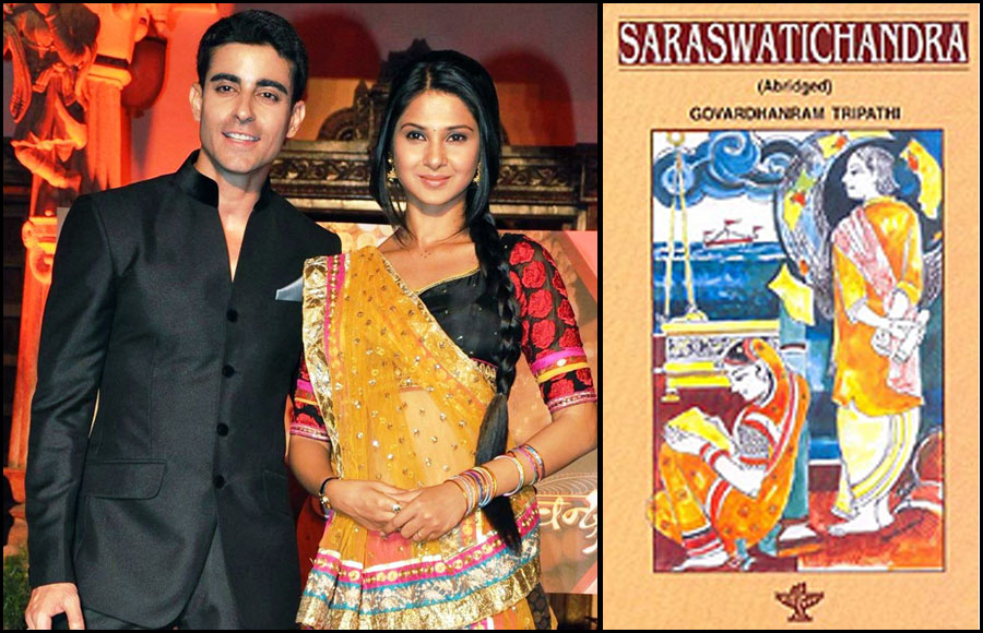 Sanjay Leela Bhansali made his first television show Saraswatichandra based on a novel of same name   by author Govardhanram Tripathi.