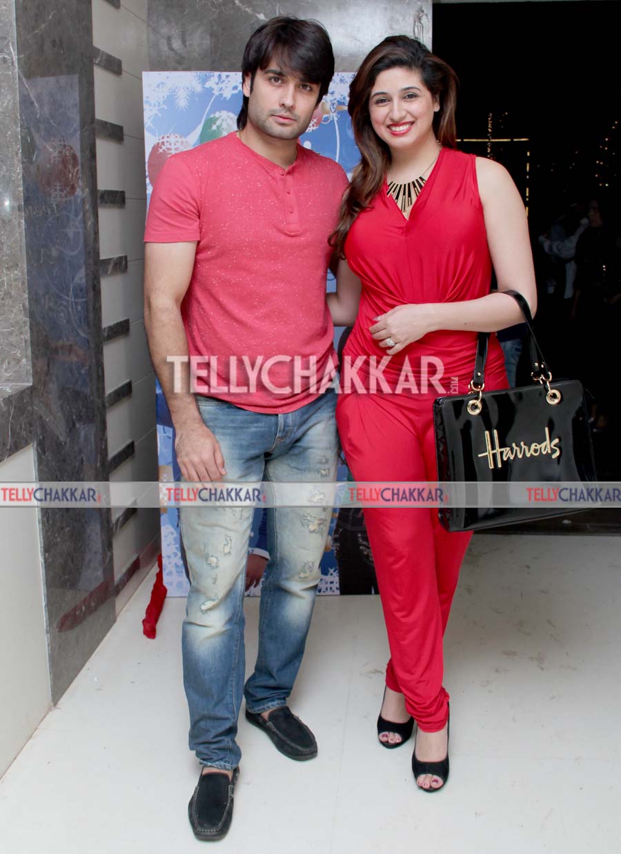 Vivian Dsena and Vahbbiz Dorabjee