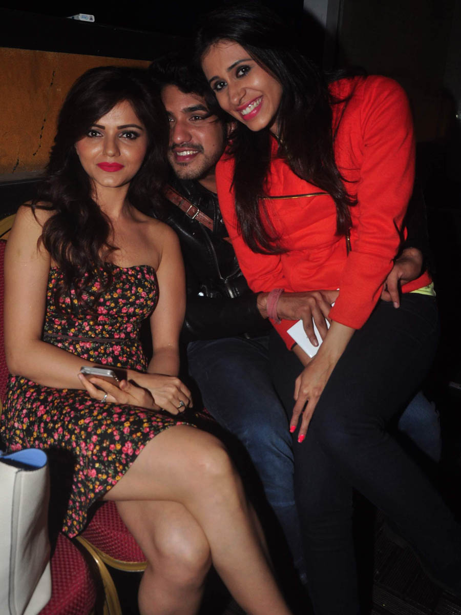 Rubina Dilaik, Suyyash Rai and Kishwer Merchantt