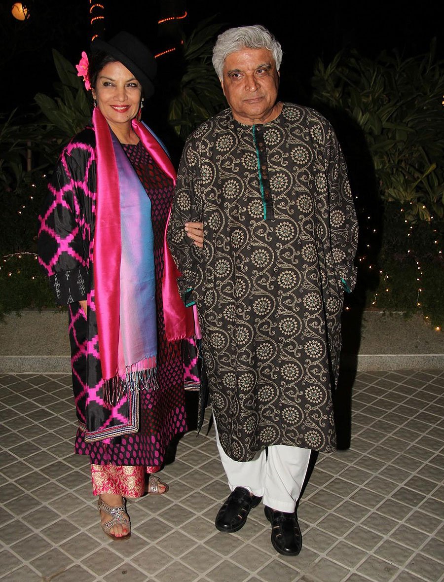 Shabana Azmi and Javed Akhtar