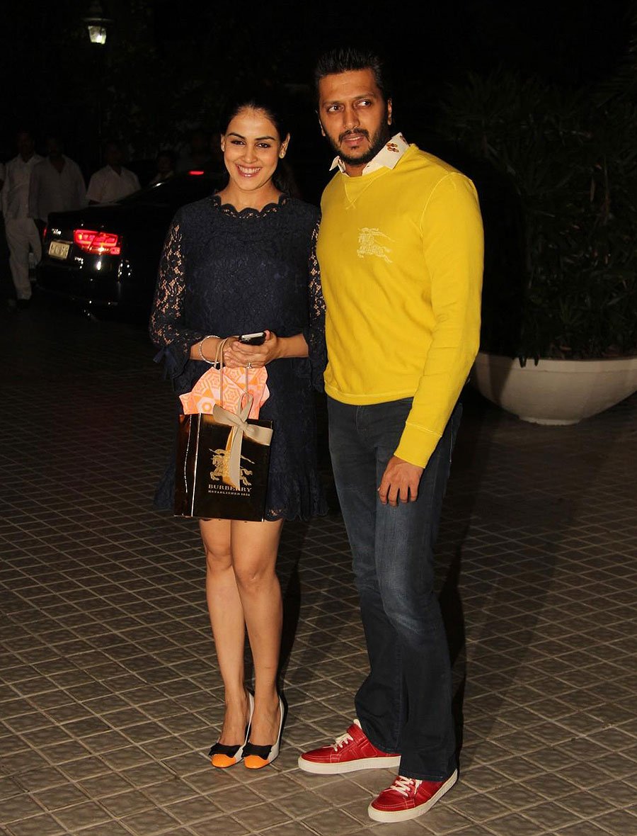 Genelia and Riteish Deshmukh