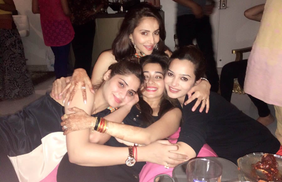 Tina Dutta's private party