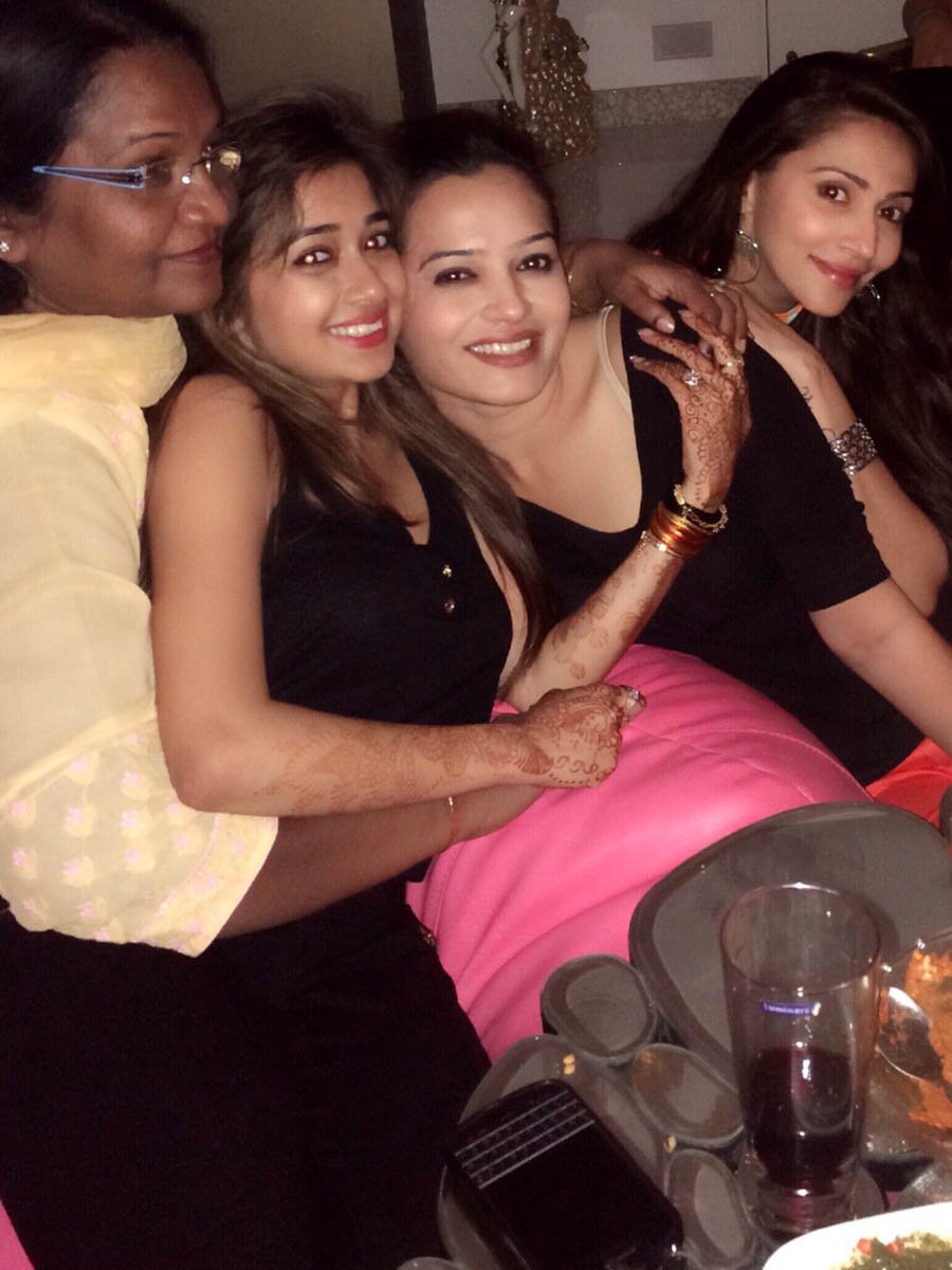 Tina Dutta's private party