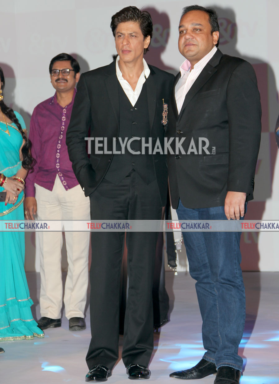 Shah Rukh Khan and Punit Goenka