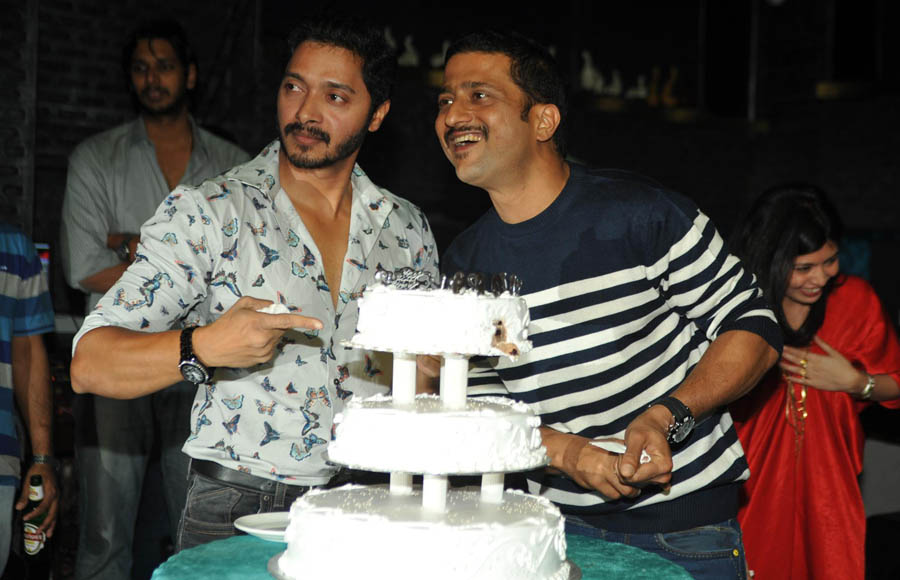 Shreyas Talpade and Jitendra Joshi