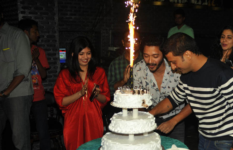 Shreyas Talpade and Jitendra Joshi