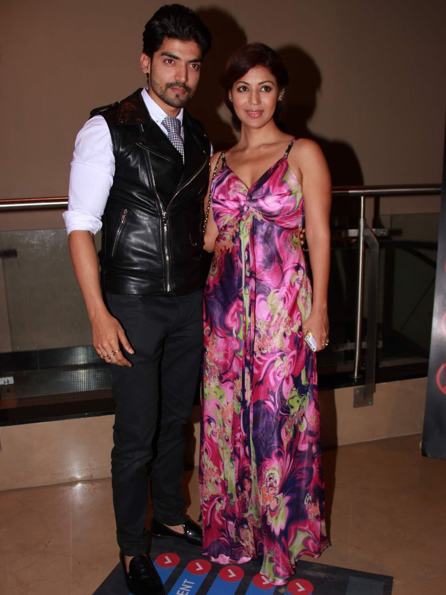 Gurmeet Choudhary with his wife Debina Bonnerjee