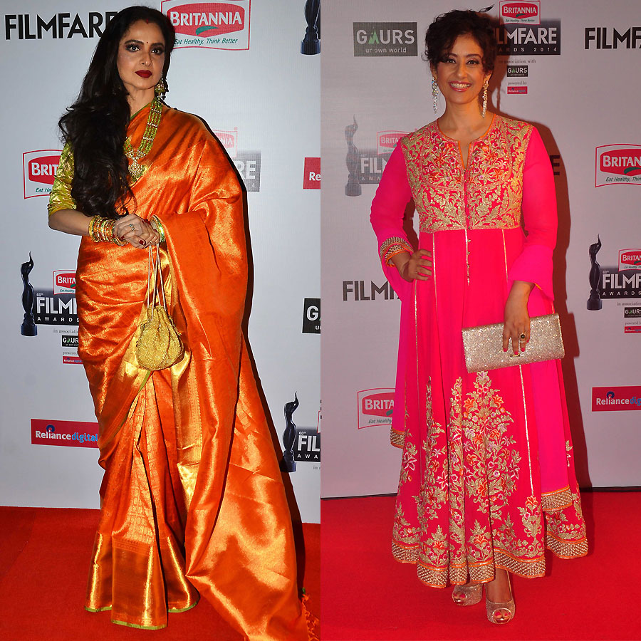 Rekha and Manisha Koirala