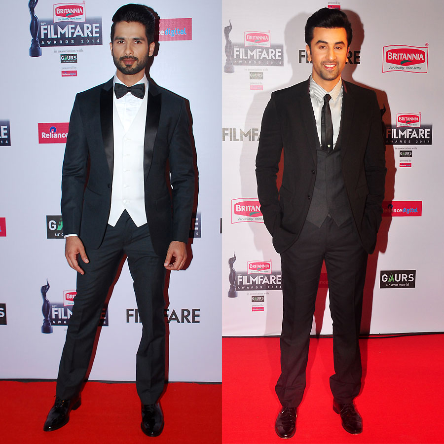 Shahid Kapoor and Ranbir Kapoor