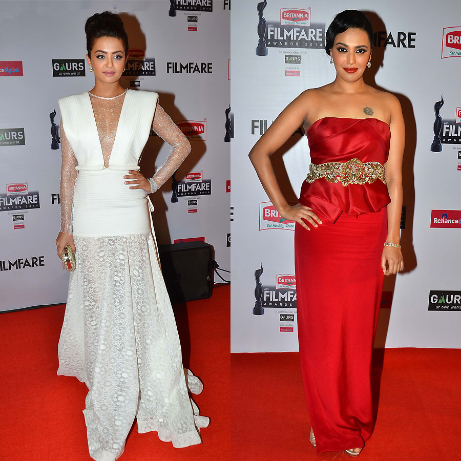 Surveen Chawla and Swara Bhaskar