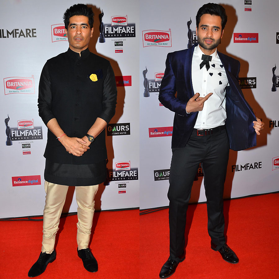 Manish Malhotra and Jackky Bhagnani 