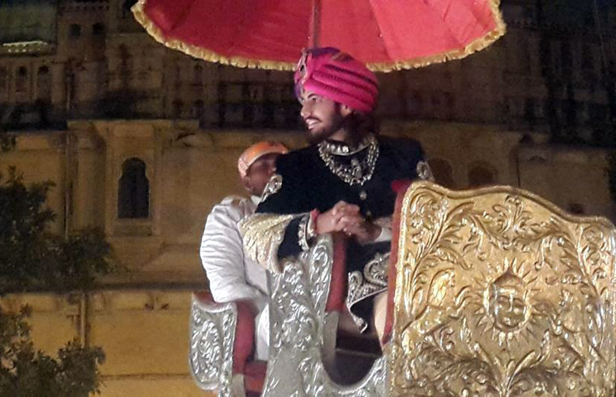 Wedding pics of Rajat Tokas