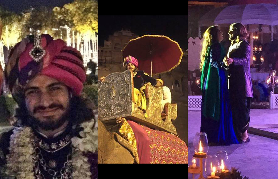 Wedding pics of Rajat Tokas