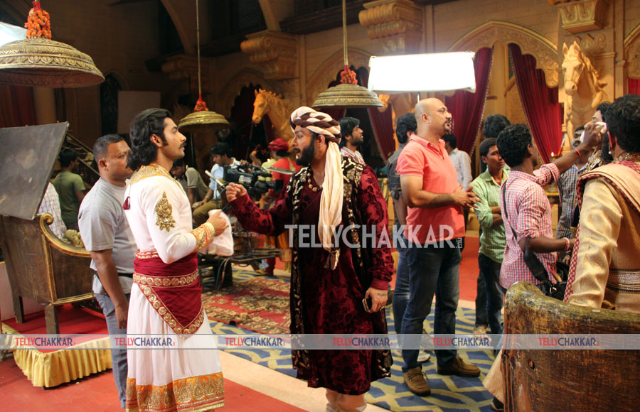 On the sets of Maharana Pratap